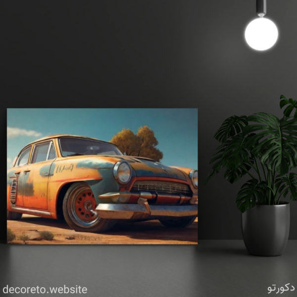 تابلو ماشین قدیمی (Old Car)