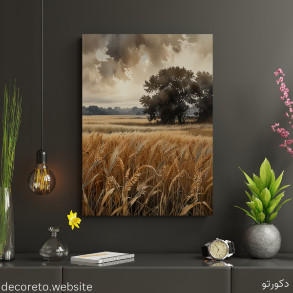 تابلو کلبه در مزرعه (Cottage On The Farm)