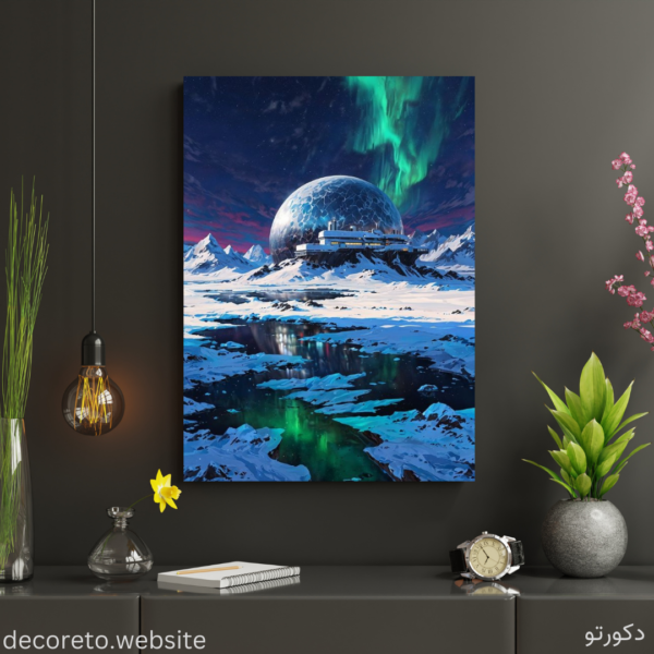 تابلو شفق قطبی (Aurora Borealis)