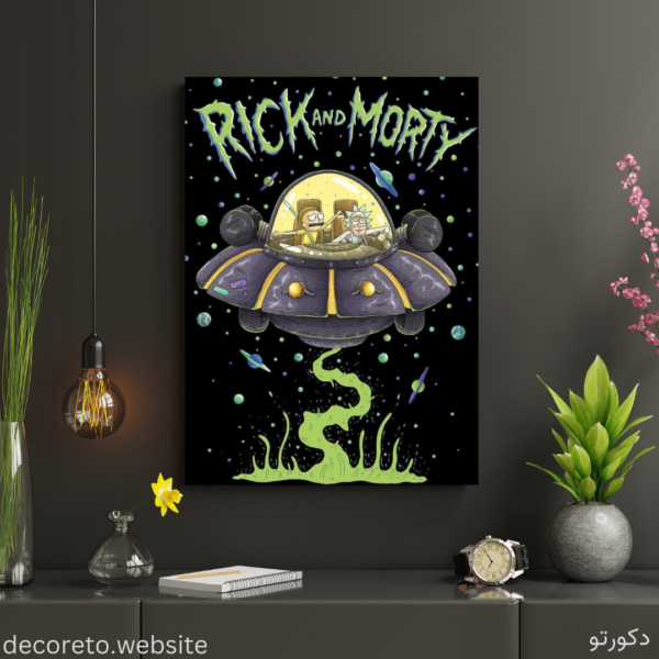 تابلو ریک اند مورتی (Rick And Morty)