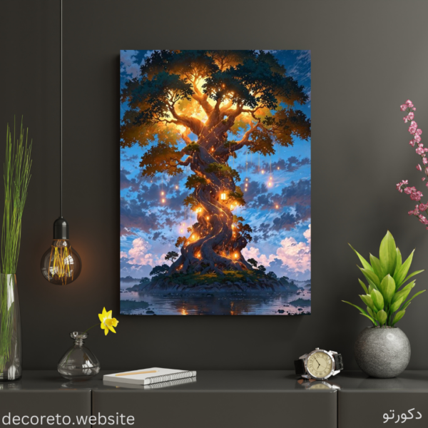 تابلو درخت نورانی (Luminous Tree)